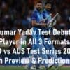 Suryakumar Yadav Test Debut India vs Australia Test Series 2023 Preview & Prediction