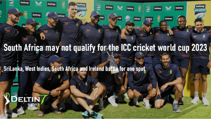 South Africa may not qualify for ICC cricket world cup 2023