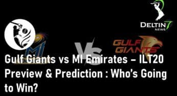 Gulf Giants vs MI Emirates – ILT20 Preview & Prediction: Who’s Going to Win?