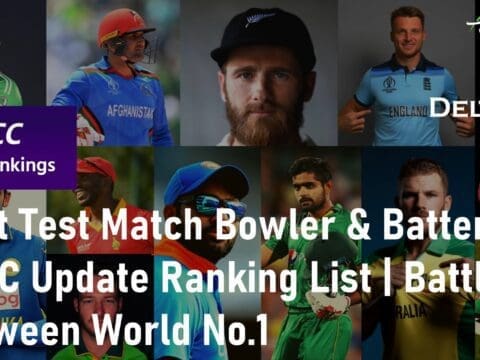 Best Test Match Bowler ICC Updated Rankings World No.1 Cricket Batters