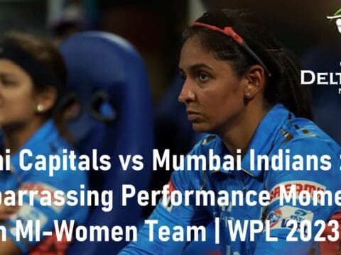 Delhi Capitals vs Mumbai Indians Embarrassing Performance Moments Mumbai Indians Women Team