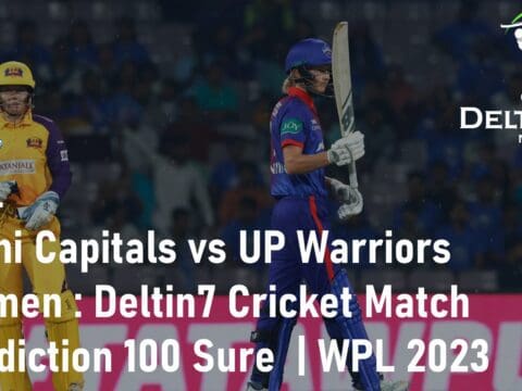 Delhi Capitals vs UP Warriors Women Cricket Match Prediction 100 Sure WPL 2023