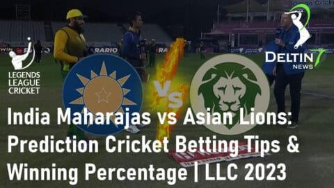 India Maharajas vs Asian Lions LLC 23 Match Prediction Cricket Betting Tips LLC 23 Cricket Winning Percentage