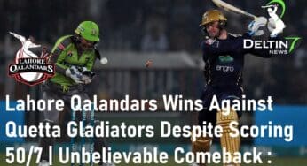 Lahore Qalandars Wins Against Quetta Gladiators Despite Scoring 50/7 | Unbelievable Comeback by Lahore Qalandars: