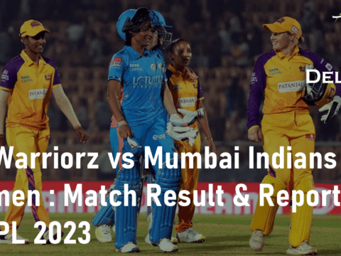 WPL 2023 UP vs MI Result and Report - MAR 12th