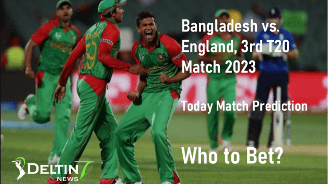 BAN vs ENG 3rd T20 Prediction