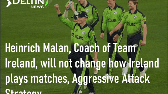 Heinrich Malan The Coach of Team Ireland