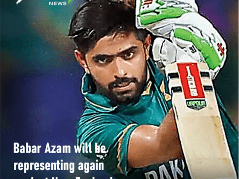 Babar Azam will be representing again against New Zealand