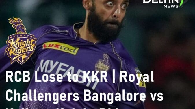 RCB Lose to KKR Royal Challengers Bangalore vs Kolkata Knight Riders IPL Match Report