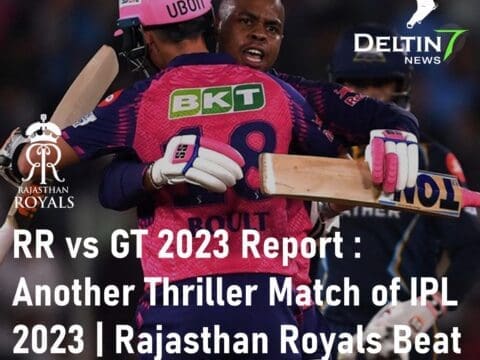 RR vs GT 2023 Report Rajasthan Royals Beat Gujarat Titans IPL 2023