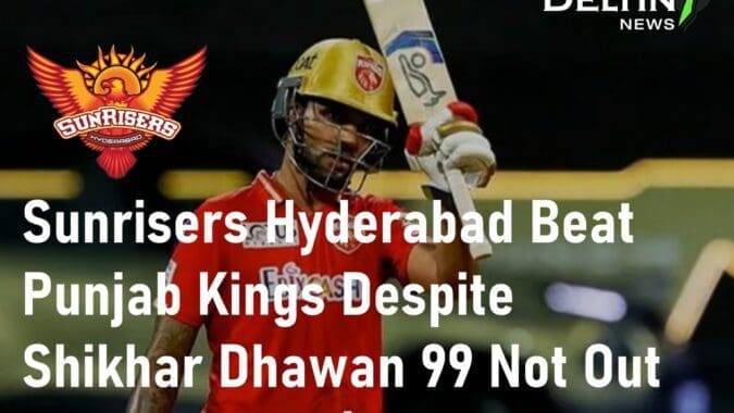 Sunrisers Hyderabad Beat Punjab Kings Shikhar Dhawan 99 IPL 2023 Match Report