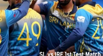 SL vs IRE 1st Test Prediction | Match on 16th April 2023