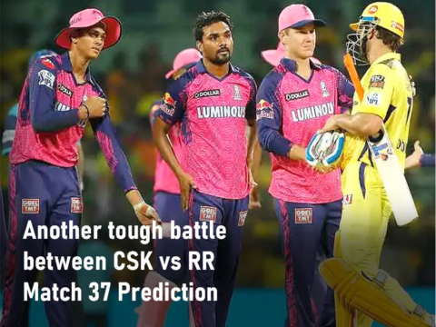 IPL CSK vs RR Apr 27 Prediction