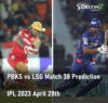 IPL PBKS vs LSG Apr 28 Prediction