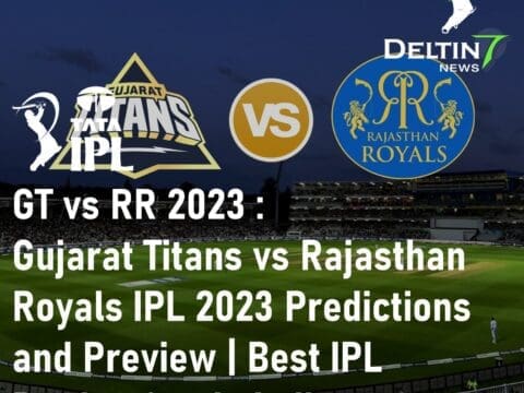 GT vs RR 2023 Gujarat Titans vs Rajasthan Royals IPL 2023 Predictions Best IPL Betting App in India
