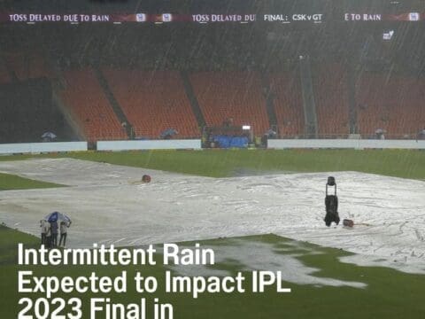 Intermittent Rain Expected to Impact IPL 2023 Final in Ahmedabad