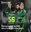 Pakistan marked 500th victory ODI