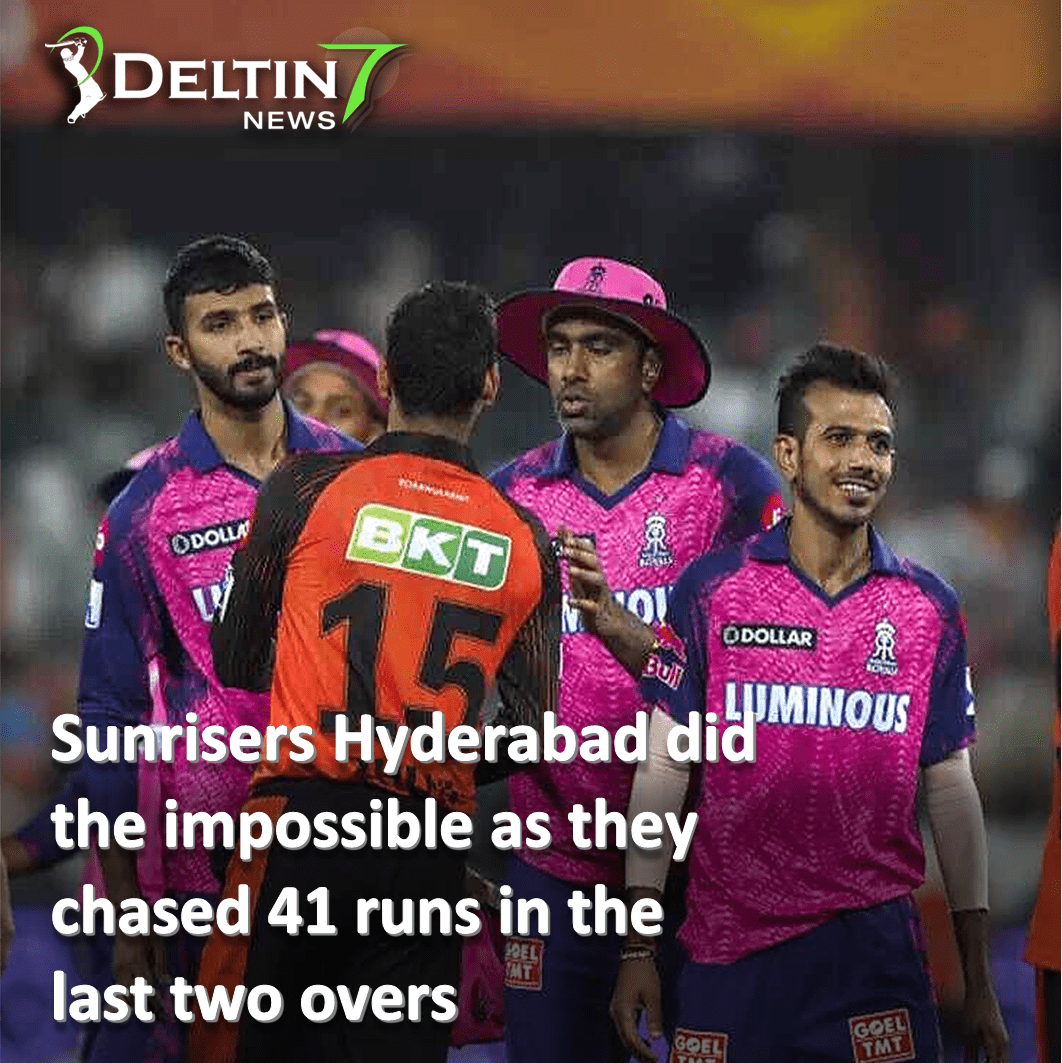 Sunrisers Hyderabad did the impossible 41 runs