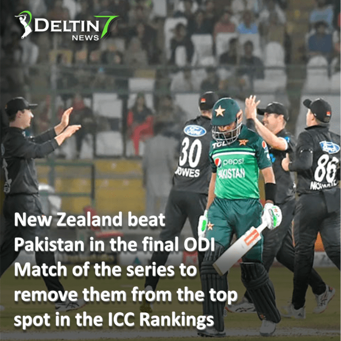 New Zealand beat Pakistan in the final ODI