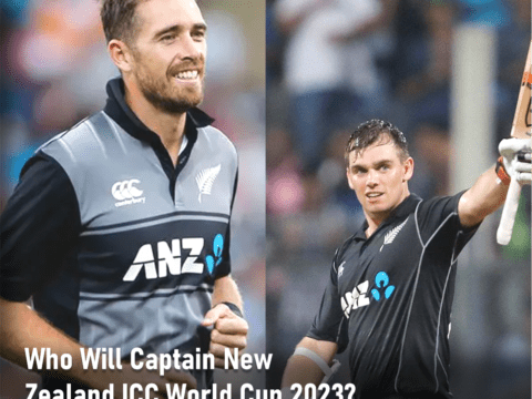 Who will captain New Zealand ICC World Cup 2023?