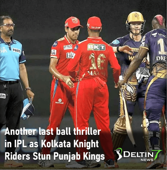 Another last ball thriller in IPL