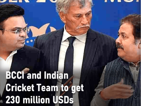 BCCI and Indian Cricket Team get 230 million USDs annually from ICC | BCCI to get 40% of ICC’s revenue | Big Money Flowing in