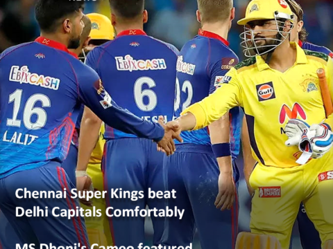 Chennai Super Kings beat Delhi Capitals