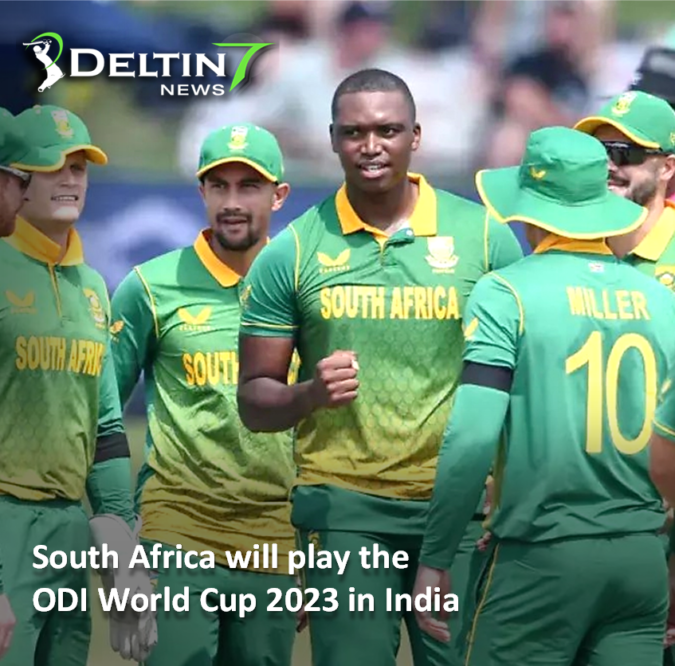 South Africa will play ODI World Cup 2023 in India
