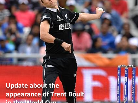 Update of Trent Boult in World Cup 2023