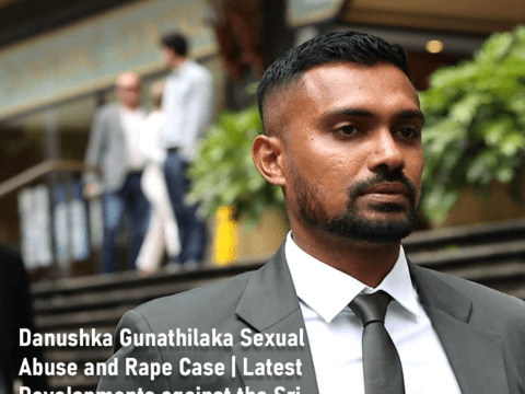 Danushka Gunathilaka Sexual Abuse and Rape Case