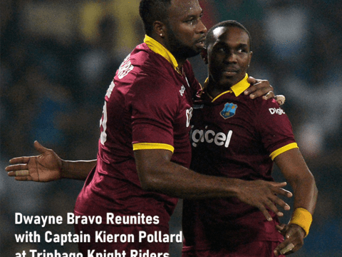 Dwayne Bravo Reunites with Captain Kieron