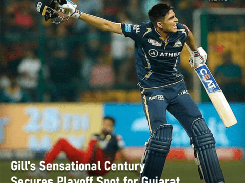 Gill's Sensational Century Secures Playoff Spot for Gujarat Titans