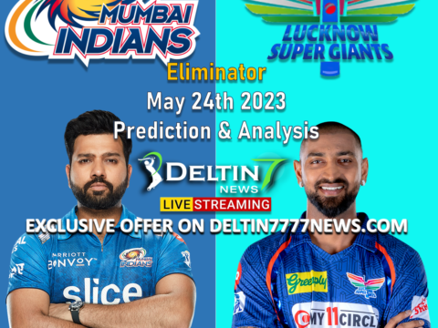 IPL 2023 Eliminator MI vs LSG Prediction