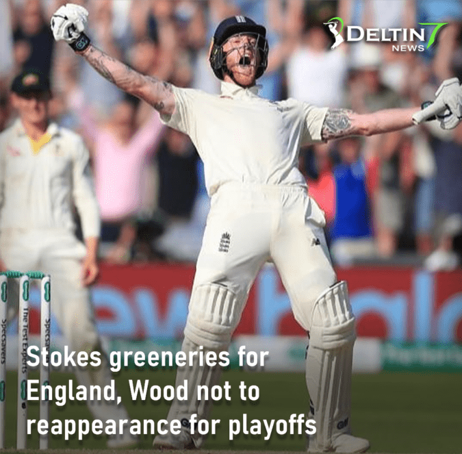 Ben Stokes greeneries for England