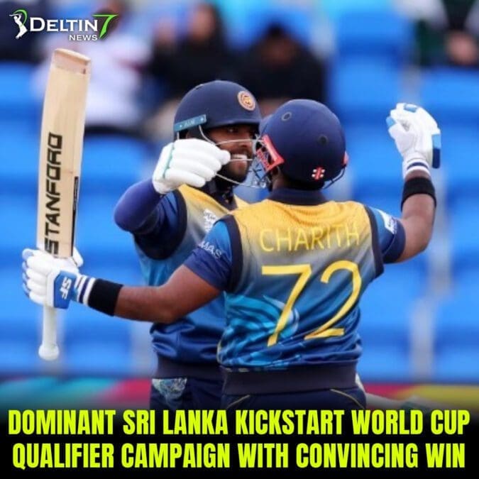Dominant Sri Lanka Kickstart World Cup Qualifier Campaign with Convincing Win