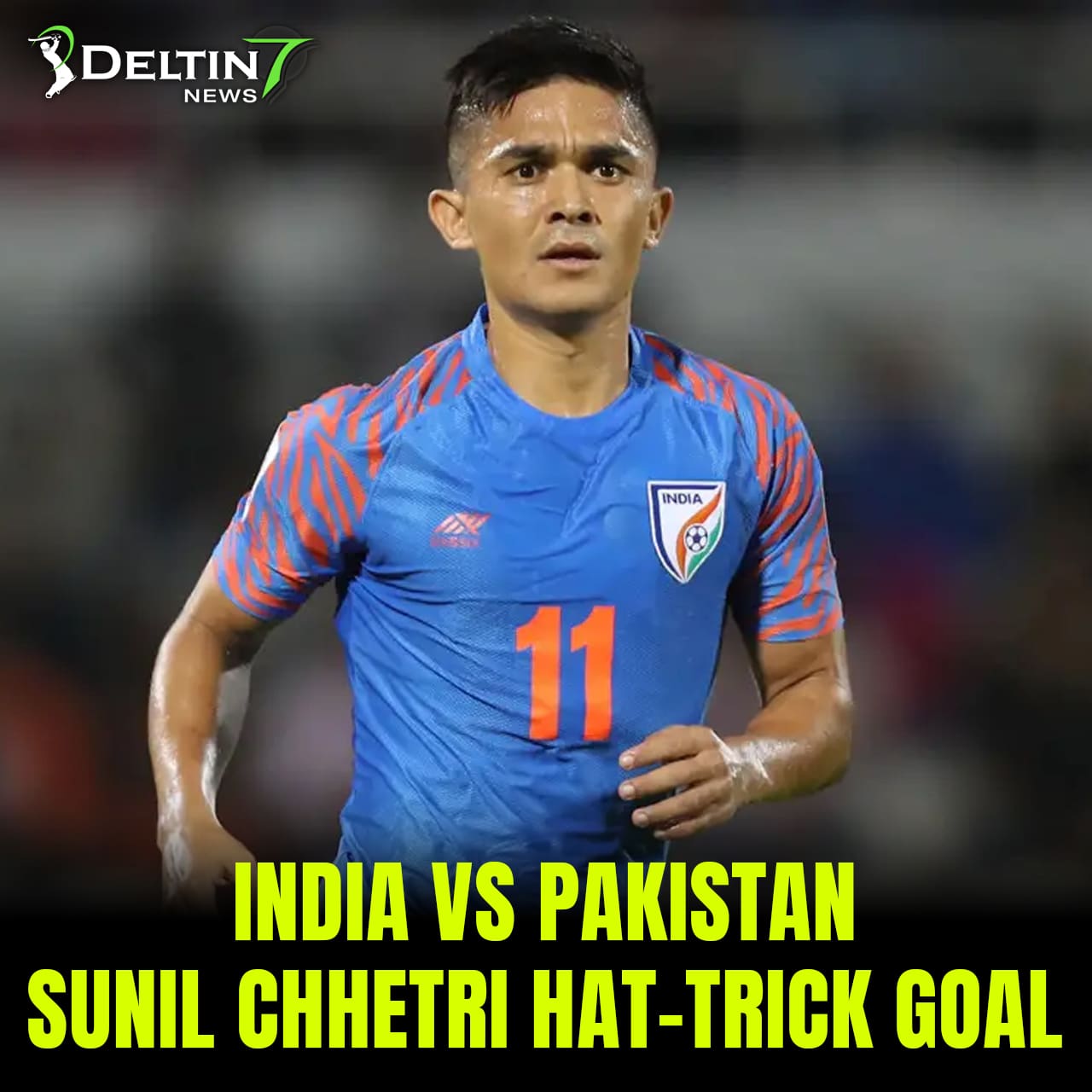 India vs Pakistan: Sunil Chhetri Hat-Trick Goal