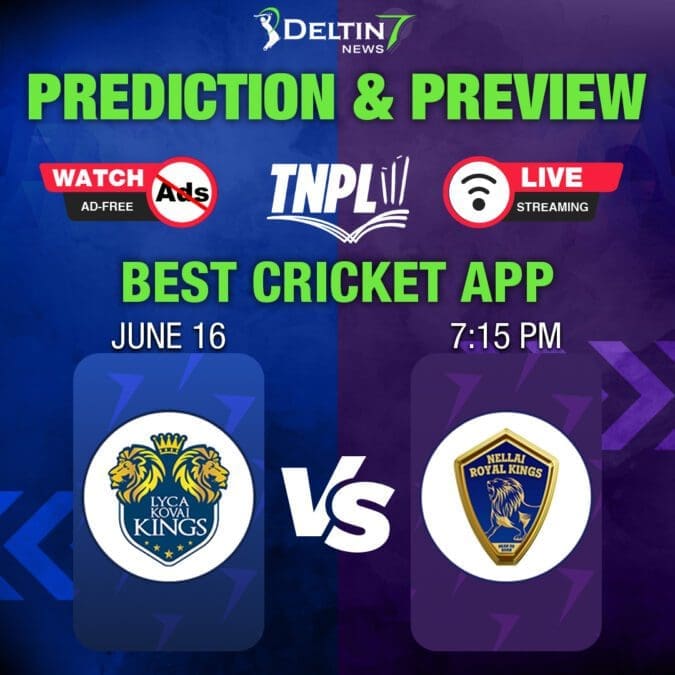 TNPL LKK vs NRK June 16 Prediction