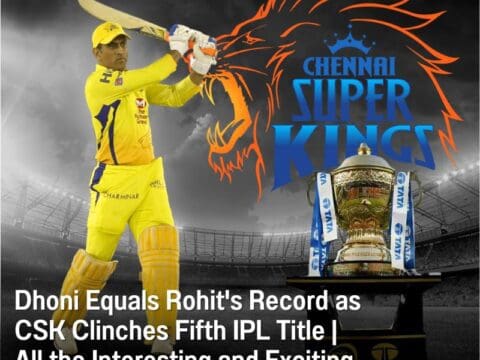 Dhoni Equals Rohit's Record as CSK Clinches Fifth IPL Title | All the Interesting and Exciting Stats from IPL 2023
