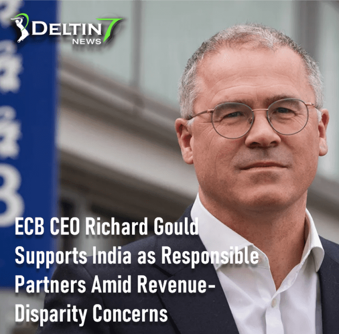 ECB CEO Richard Gould Supports India as Responsible Partners