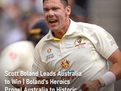 Scott Boland Leads Australia to Win