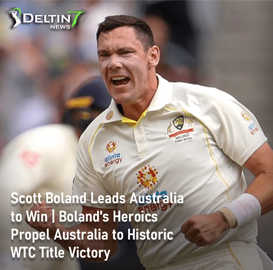 Scott Boland Leads Australia to Win