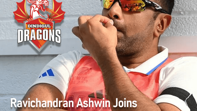 Ashwin Joins Dindigul Dragons for TNPL 2023