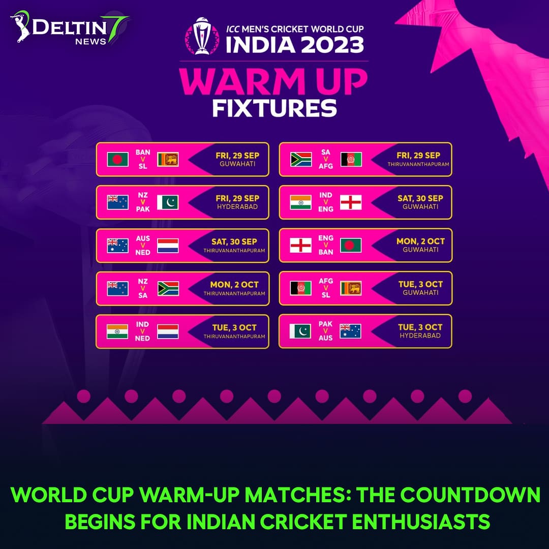 World Cup Warm-Up Matches