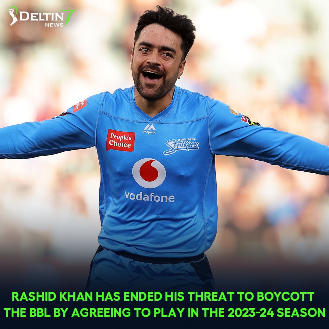 Rashid Khan has ended his