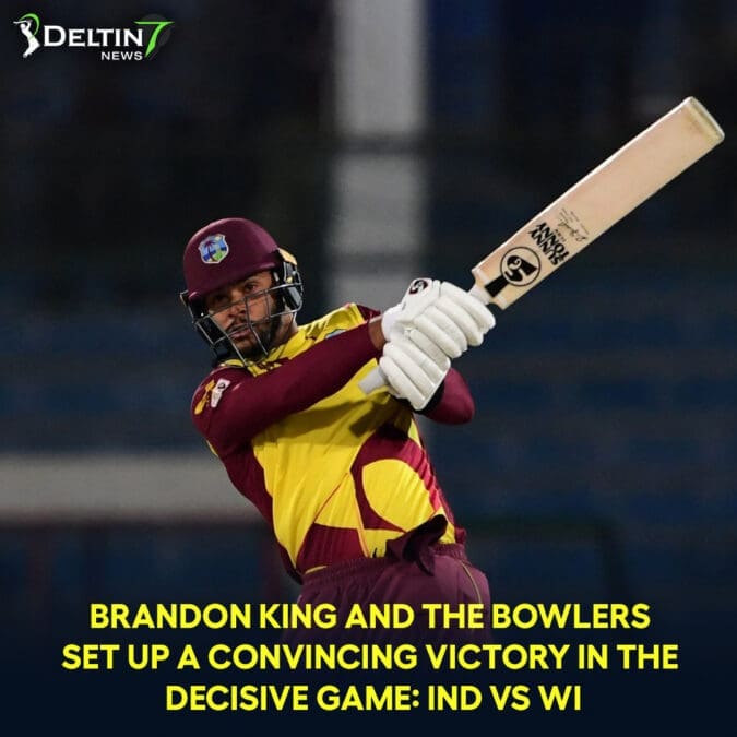 Brandon King and bowlers