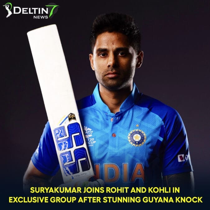 Suryakumar joins Rohit and Kohli