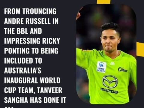 Tanveer Sangha has done it all World Cup team