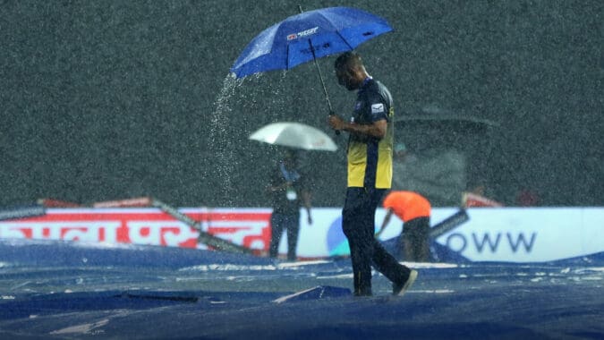 Rain Postpones Exciting Match