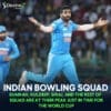 Indian bowling squad