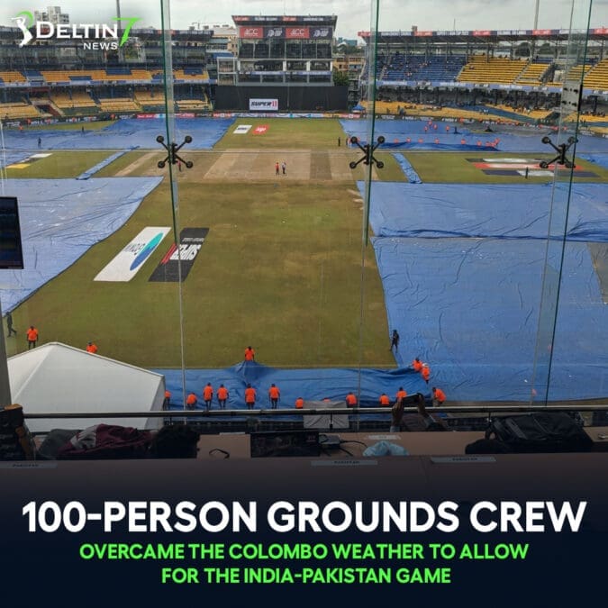 the 100-person grounds crew